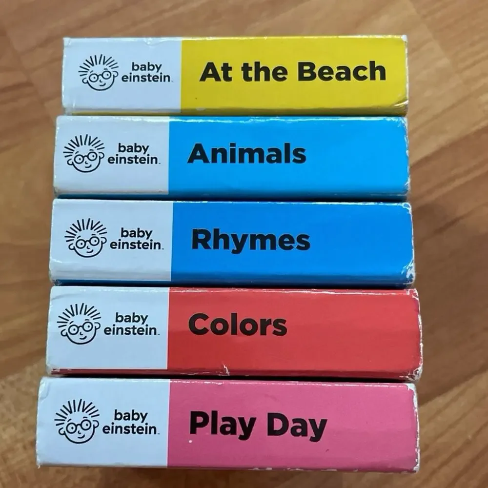 Bundle of 5 Baby Einstein Mini Books‎